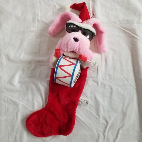 SOLD🌈1990s Energizer Bunny Xmas Stocking - Picture 3 of 8